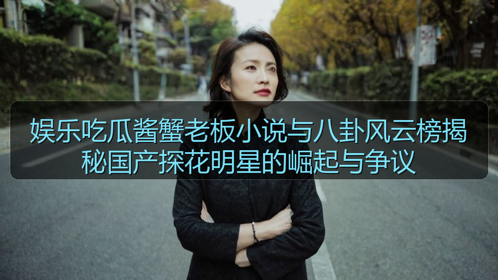 娱乐吃瓜酱蟹老板小说与八卦风云榜揭秘国产探花明星的崛起与争议