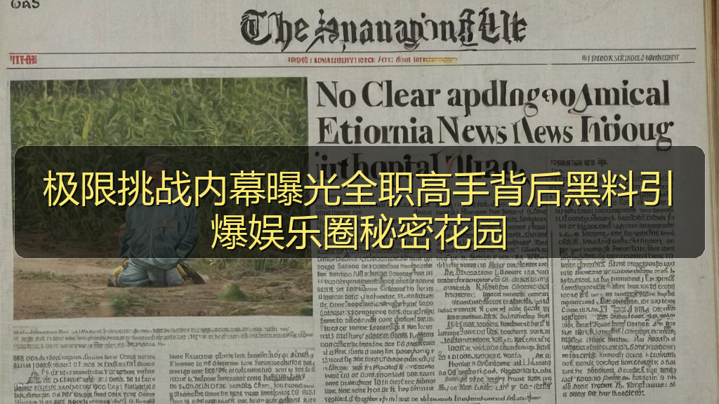 极限挑战内幕曝光全职高手背后黑料引爆娱乐圈秘密花园